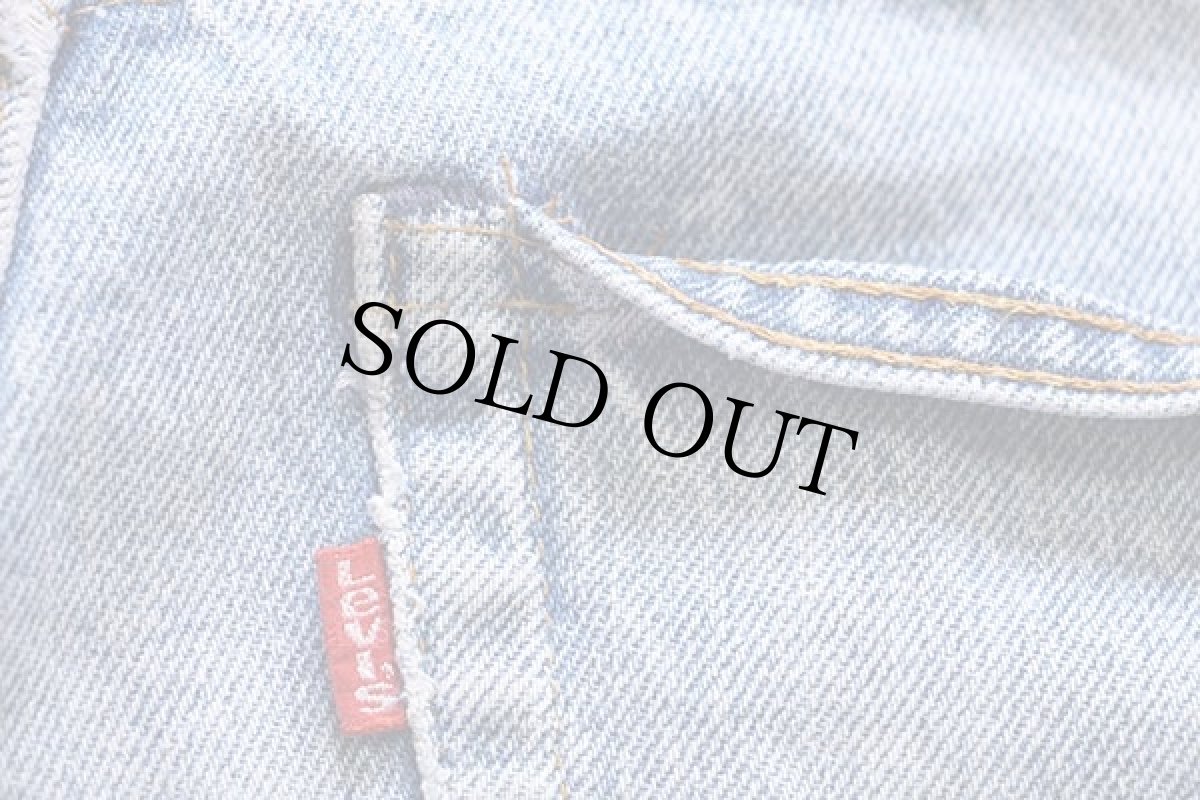 画像7: 80s USA製 Levi'sリーバイス 505 66後期 デニムパンツ ペンキ飛び w31 (7)