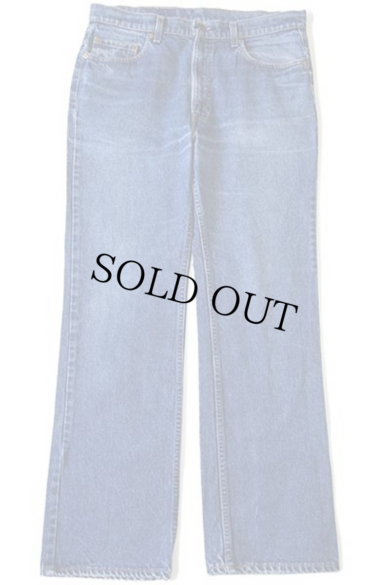 画像2: 80s USA製 Levi'sリーバイス 517 デニムパンツ w36 L33★58 ブーツカット (2)