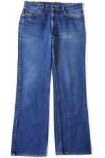 画像2: 80s USA製 Levi'sリーバイス 517 デニムパンツ w36 L33★58 ブーツカット (2)