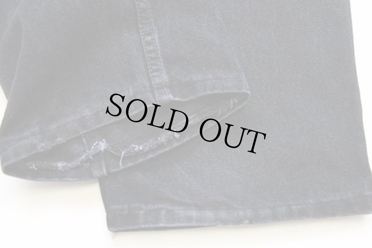 画像8: 90s USA製 Levi'sリーバイス 550 ブラック デニムパンツ w40 (8)