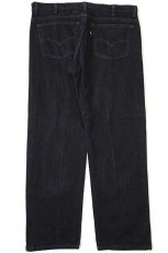 画像3: 90s USA製 Levi'sリーバイス 505 ブラック デニムパンツ w42 L30★60 (3)