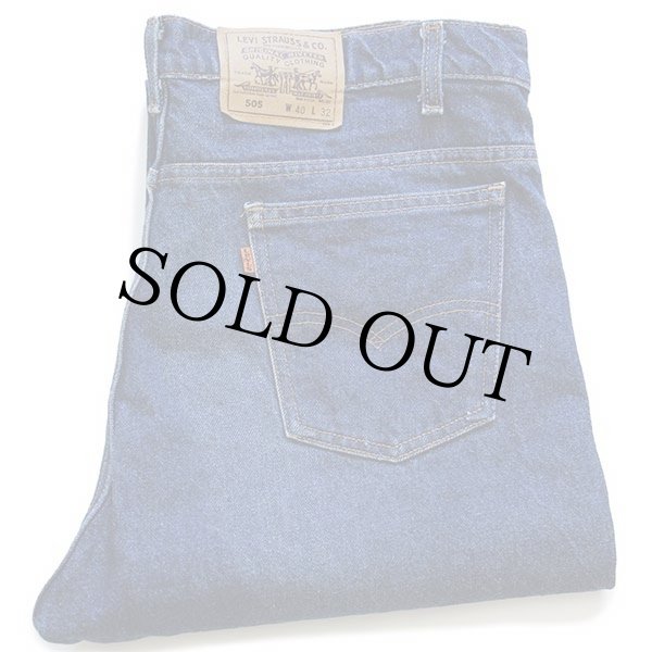 90s USA製 Levi'sリーバイス 505 デニムパンツ w40 L32☆117 90s USA製 Levi'sリーバイス 505 デニムパンツ w40 L32☆117