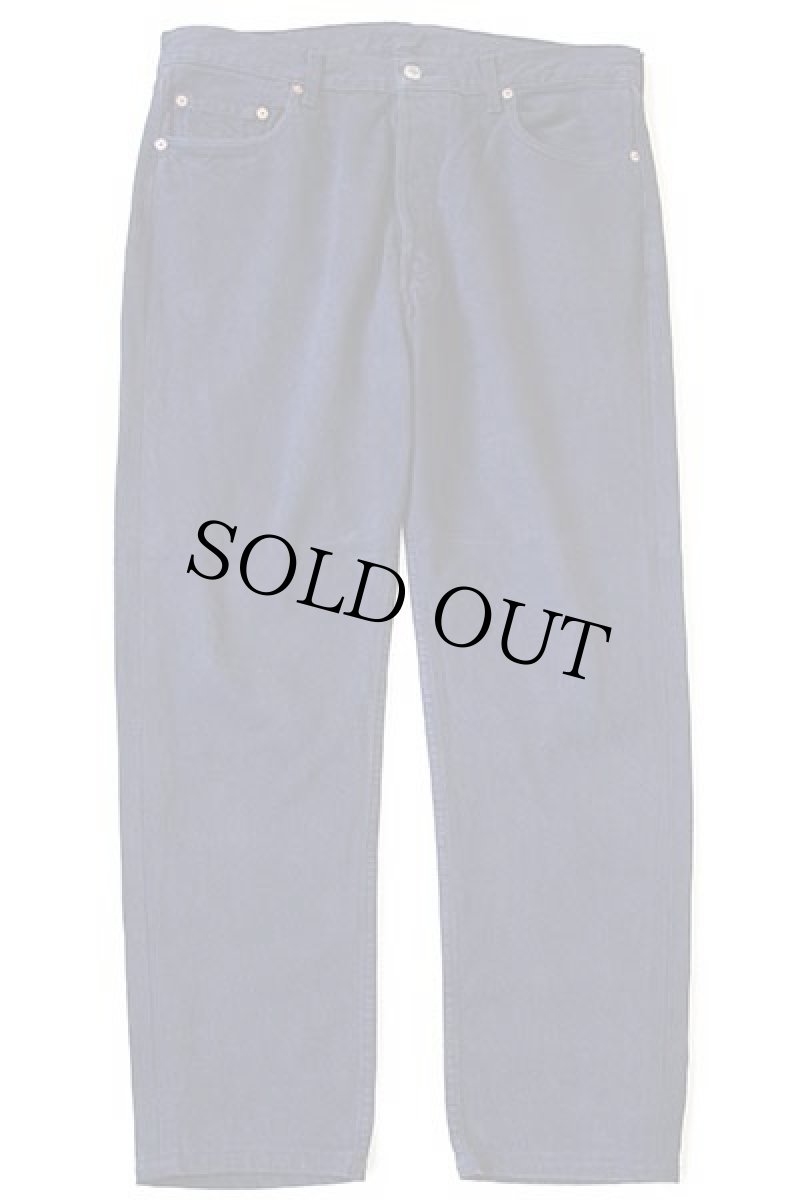 画像2: 90s フランス製 Levi'sリーバイス 501 カラーデニムパンツ カスタム 後染め 紺 w36★ユーロ (2)