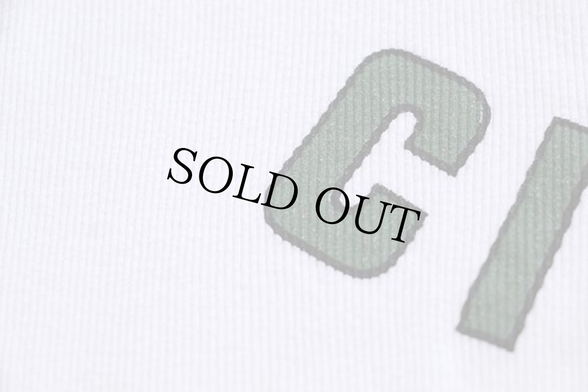 画像5: 90s イタリア製 CAPITOL CIRCUS ニワトリ ドルマンスリーブ リブ編み カットソー 白 (5)