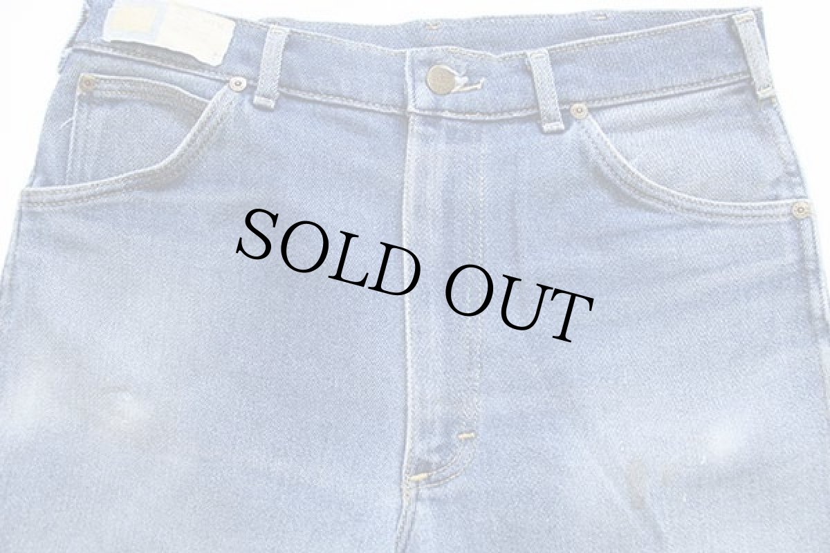 画像4: 80s USA製 Leeリー 204 ストレッチ フレア デニムパンツ ペンキ飛び w34 L34★ブーツカット (4)