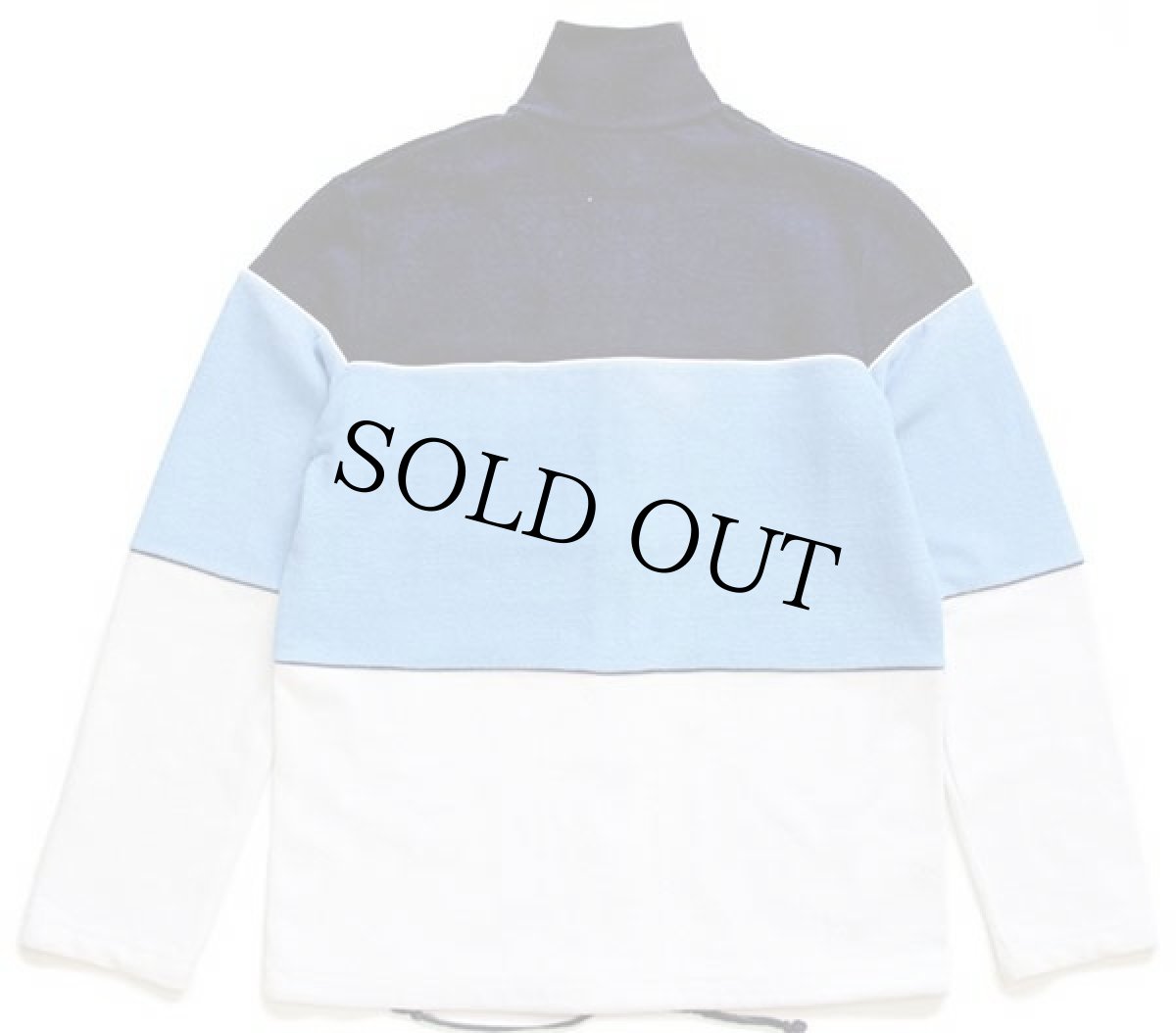 画像2: 80s 西ドイツ製 wagner マルチカラー 切り替え ハイネック パイル トラックジャケット 50★ジャージ (2)