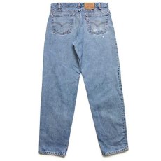 画像3: 90s USA製 Levi'sリーバイス 550 デニムパンツ ペンキ飛び w36 L32★SDP1942 (3)