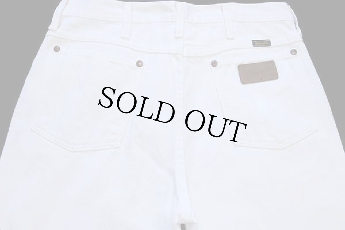 画像5: 90s USA製 Wranglerラングラー 936WH ホワイト デニムパンツ w32 L34 (5)