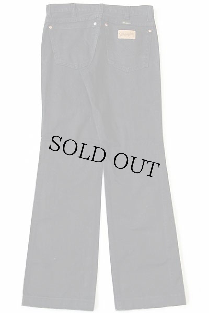 画像3: Wranglerラングラー EVOLUTION フレア ブラック デニムパンツ w30★ユーロ ブーツカット (3)