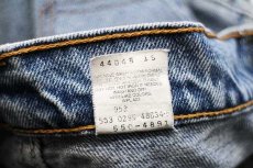 画像7: 90s USA製 Levi'sリーバイス 550 デニムパンツ ペンキ飛び w36 L32★SDP1942 (7)