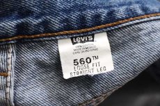 画像6: 00s メキシコ製 Levi'sリーバイス 560 デニムパンツ w32★SDP1965 (6)