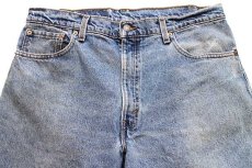 画像4: 90s USA製 Levi'sリーバイス 550 デニムパンツ ペンキ飛び w36 L32★SDP1942 (4)