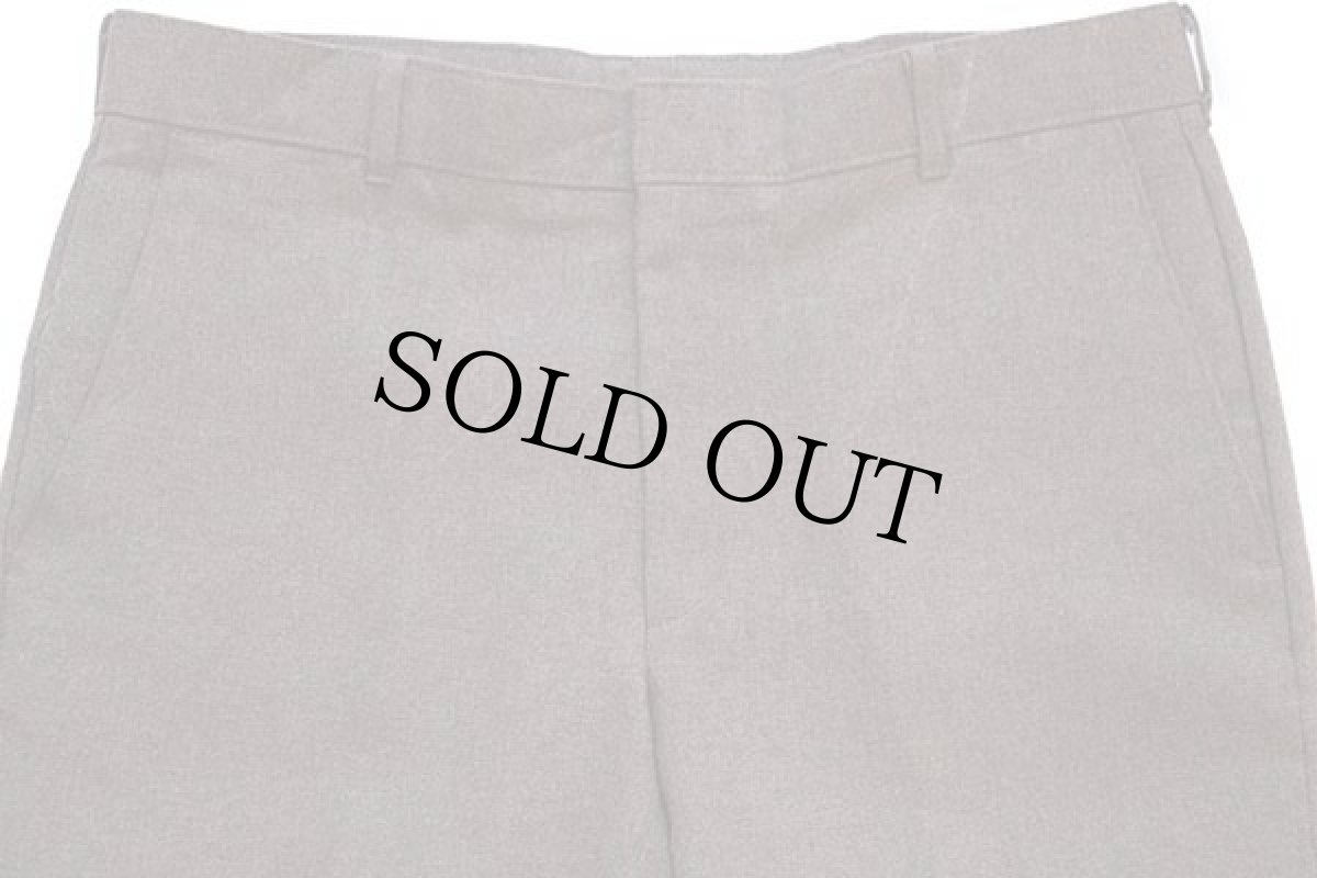 画像4: 80s Levi'sリーバイス ACTION SLACKS STA-PRESTスタプレ フレア スラックス ポリエステルパンツ ココア w34 (4)