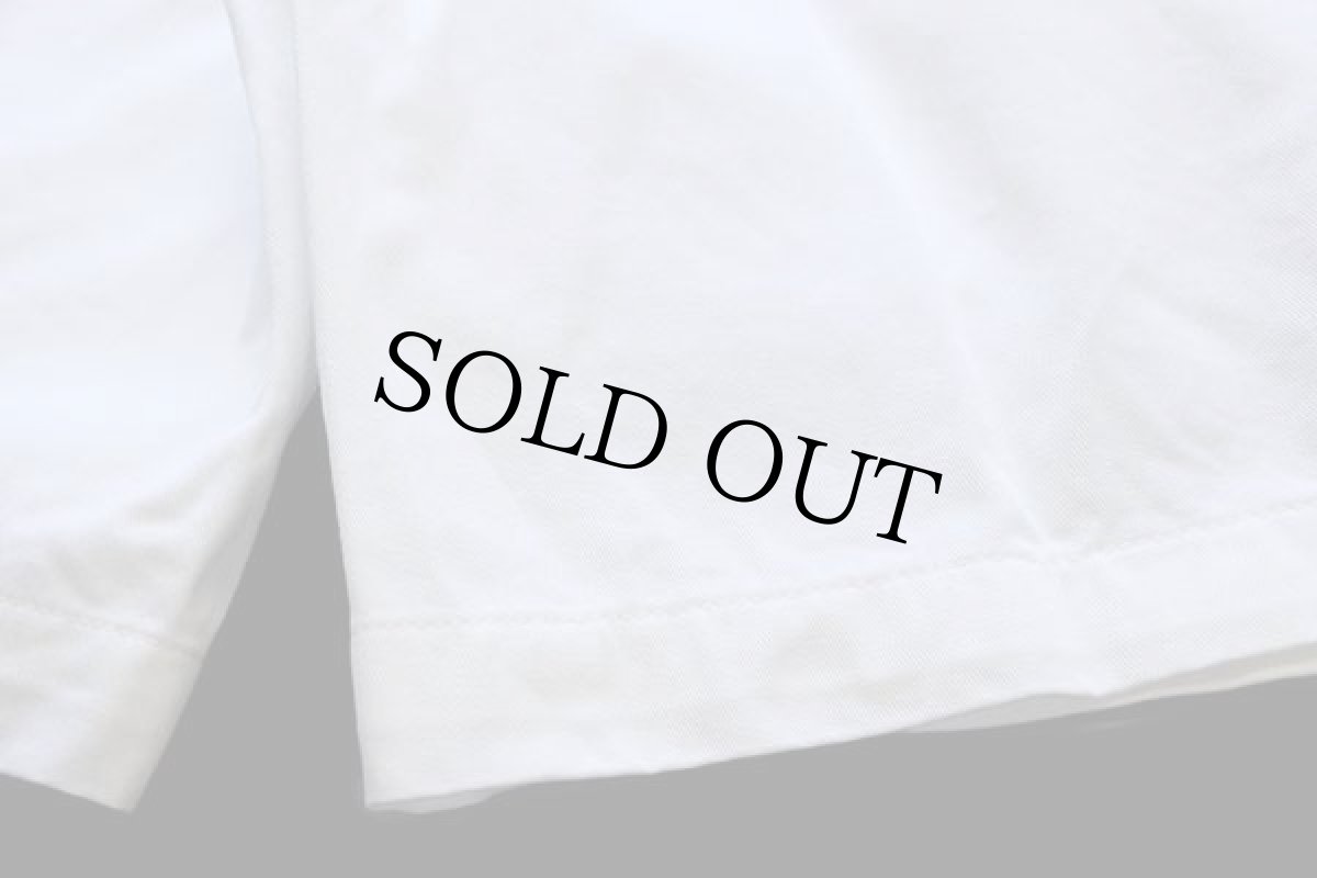 画像6: 90s ポロ ラルフローレン ツータック コットン チノ ショートパンツ 白 33★ショーツ (6)