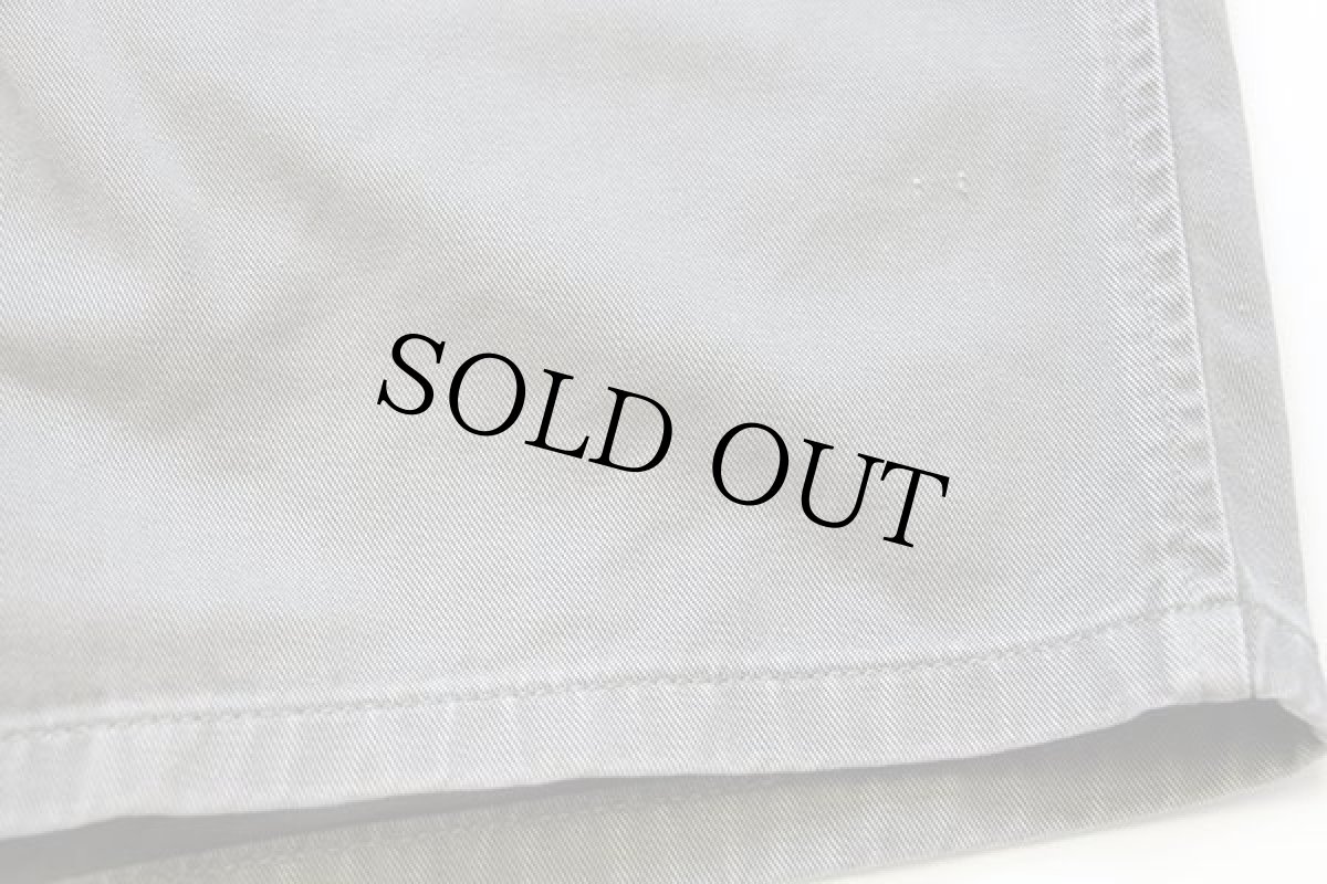 画像6: 90s USA製 ポロ ラルフローレン ツータック コットン チノ ショートパンツ グレー w38★04 ショーツ (6)