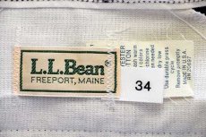 画像4: 80s USA製 L.L.Bean ショートパンツ 紺 w34★ショーツ (4)