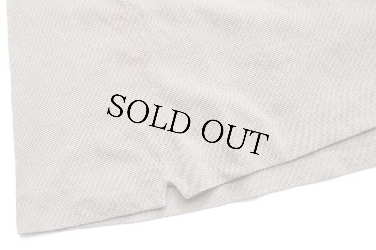 画像5: 90s LACOSTEラコステ ワンポイント コットン 鹿の子 ポロシャツ グレーブラウン 6★85 (5)