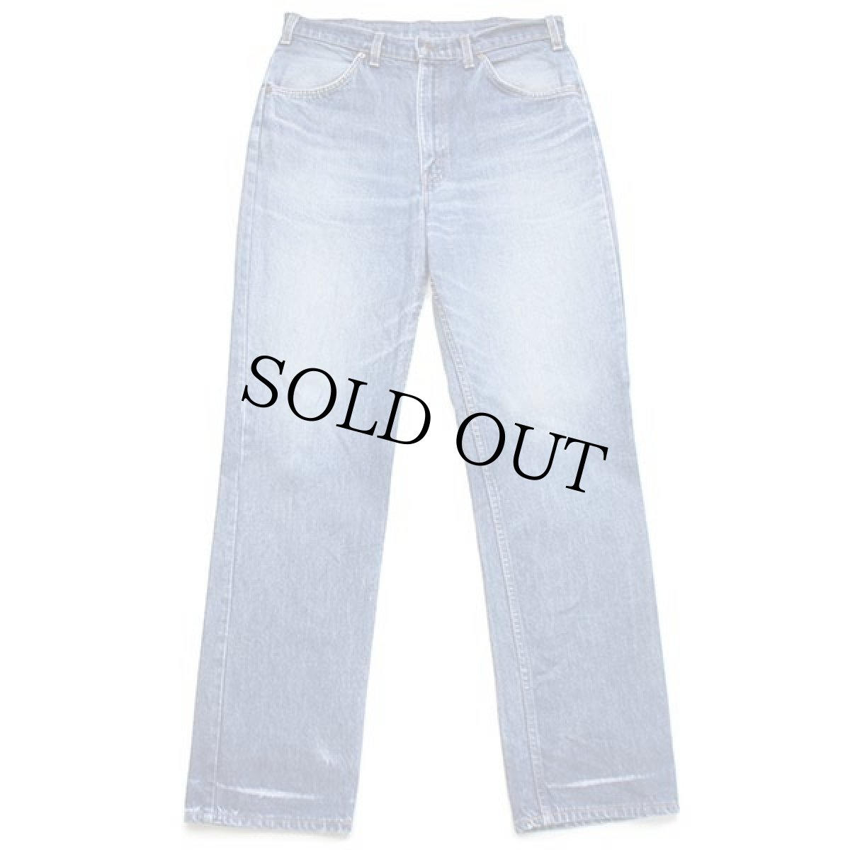 画像2: 80s Levi'sリーバイス 519 デニムパンツ ヒゲ w33★SDP1966 (2)