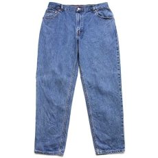 画像2: 00s メキシコ製 Levi'sリーバイス 550 デニムパンツ w35★SDP1971 (2)