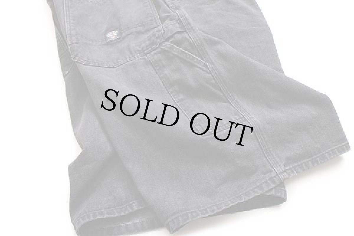 画像6: 00s POLO JEANSポロ ジーンズ ラルフローレン ブラックデニム ペインター ショートパンツ 40★ショーツ (6)