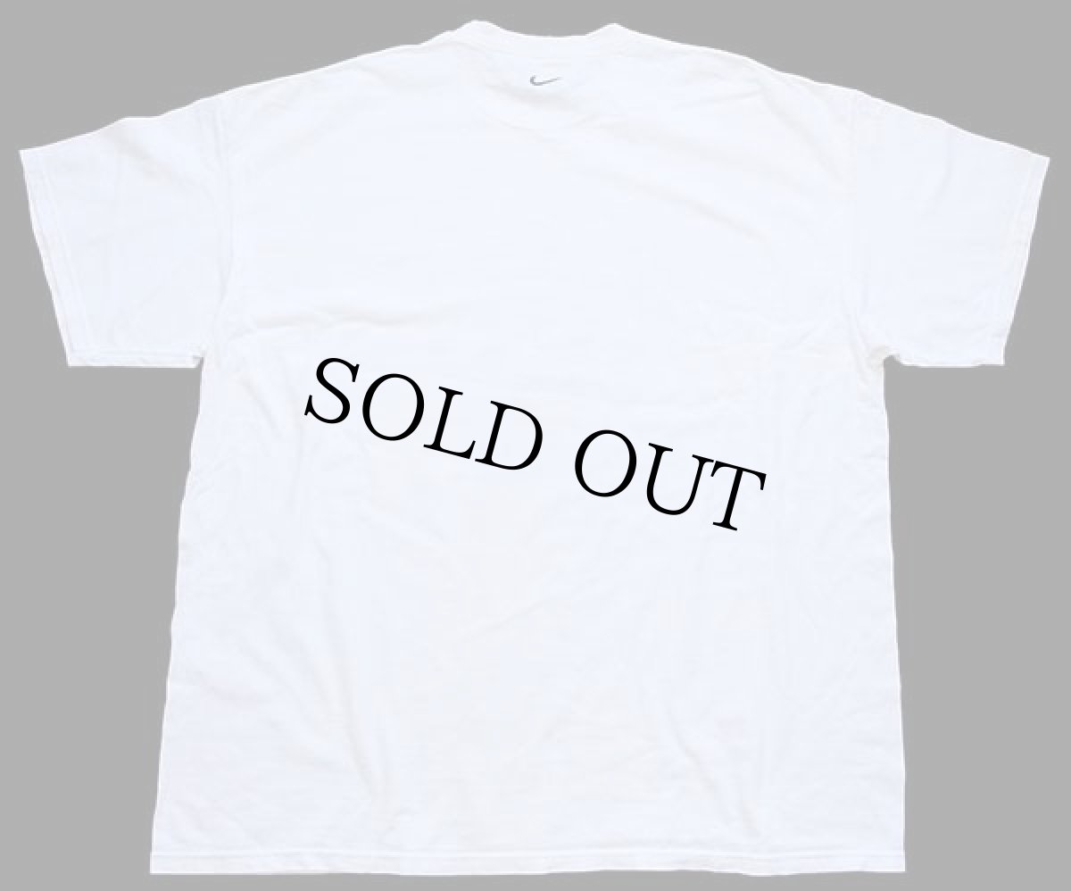 画像3: 00s NIKEナイキ JOHN CARROLL 55 アメフト コットンTシャツ 白 XXL★特大 (3)