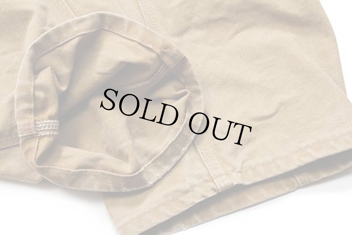 画像7: 00s USA製 carharttカーハート ダック地 ペインターパンツ 茶 w38 L30 (7)