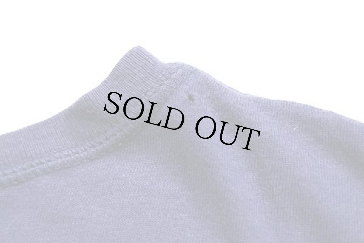 画像6: 90s ポロ ラルフローレン ロゴ刺繍 コットン ポケット付き 長袖Tシャツ ナス紺 L (6)