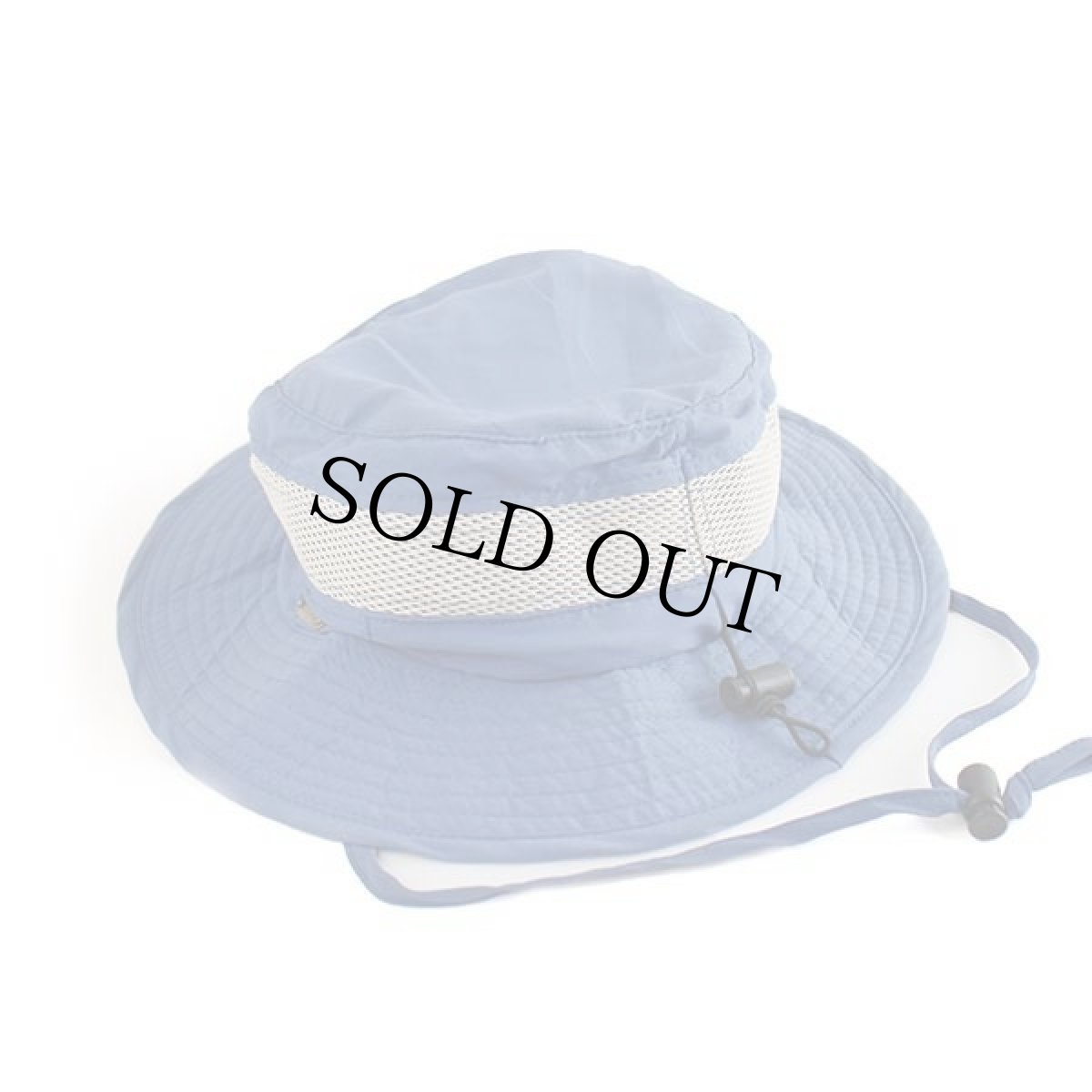 画像2: STETSONステットソン NO FLY ZONE ネックガード付き ナイロン メッシュ フィッシングハット コバルトブルー XL (2)