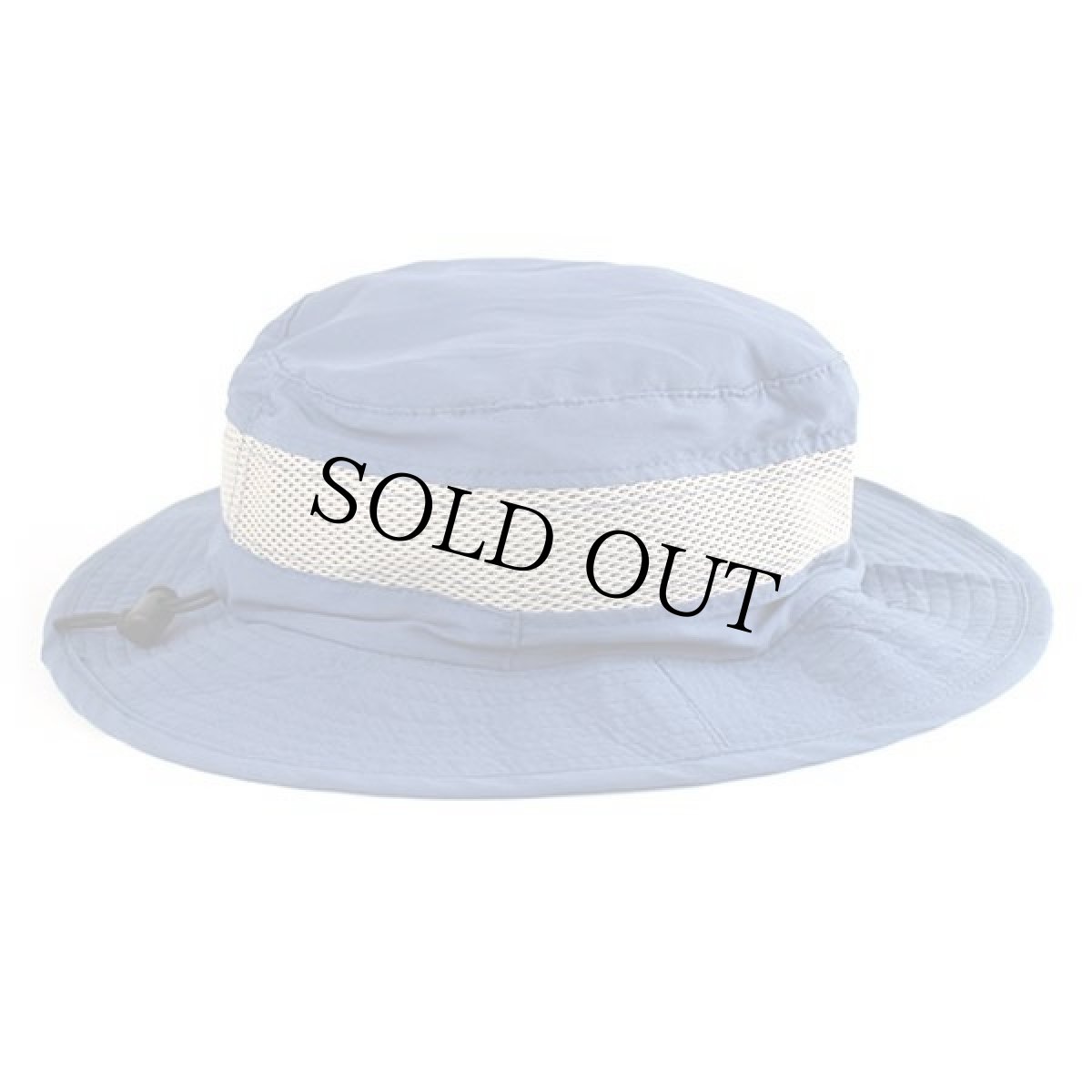 画像4: STETSONステットソン NO FLY ZONE ネックガード付き ナイロン メッシュ フィッシングハット コバルトブルー XL (4)