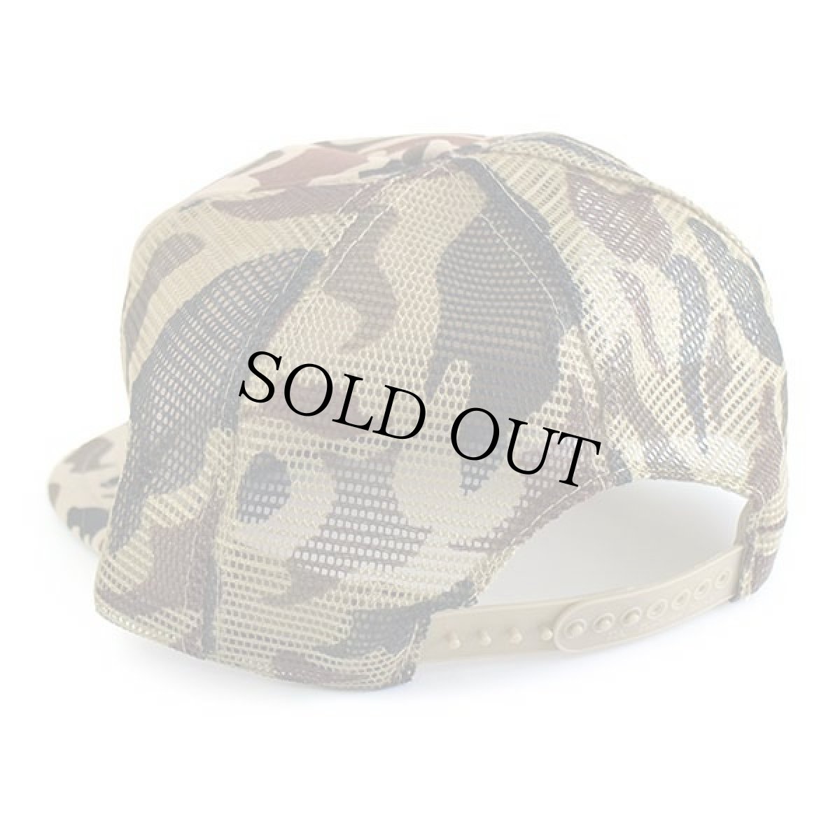 画像2: 90s PIONEER ASPHALT, ロゴ 発泡プリント 迷彩柄 メッシュキャップ (2)