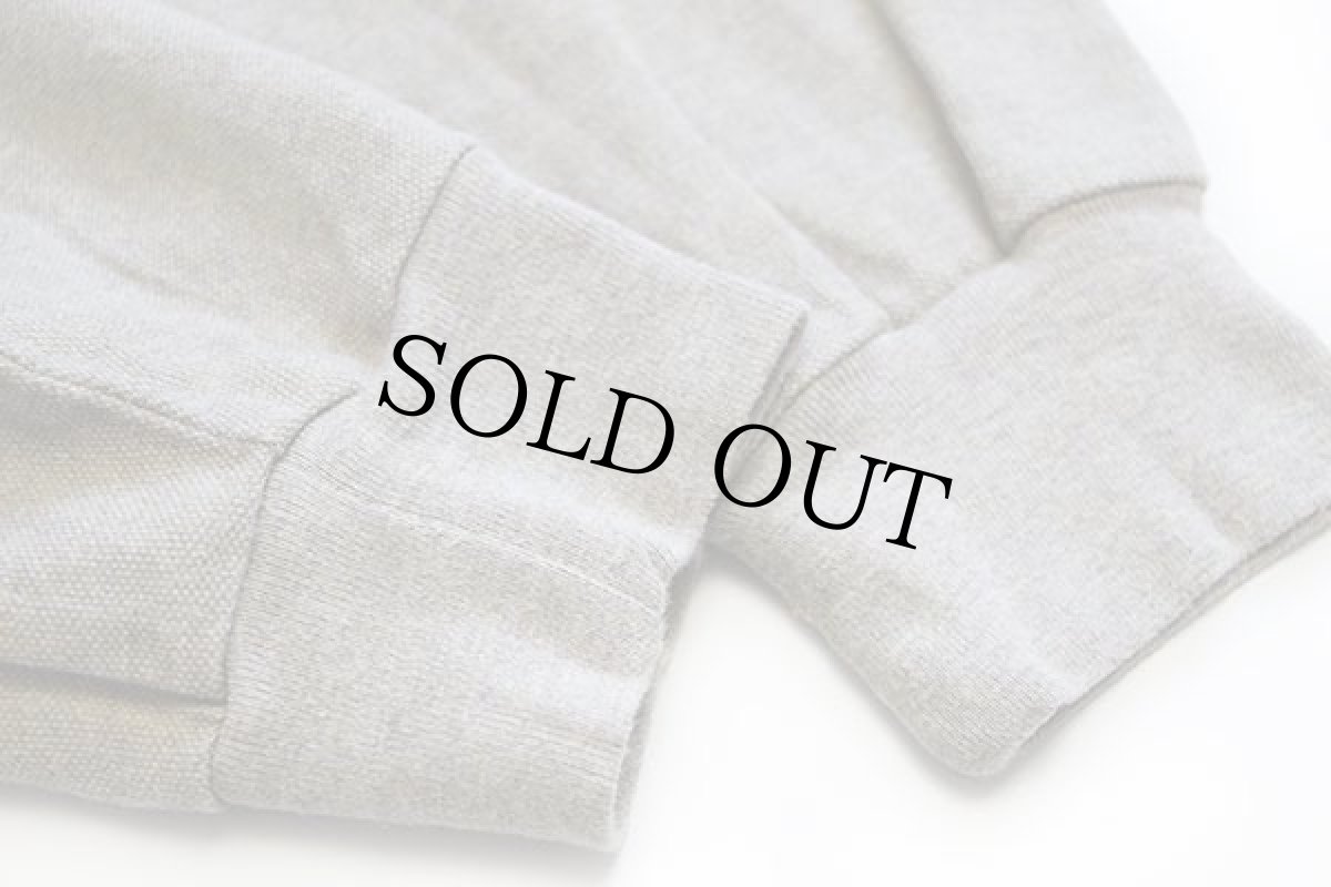 画像5: ポロ ラルフローレン ワンポイント コットン 鹿の子 長袖ポロシャツ 杢グレーベージュ L (5)