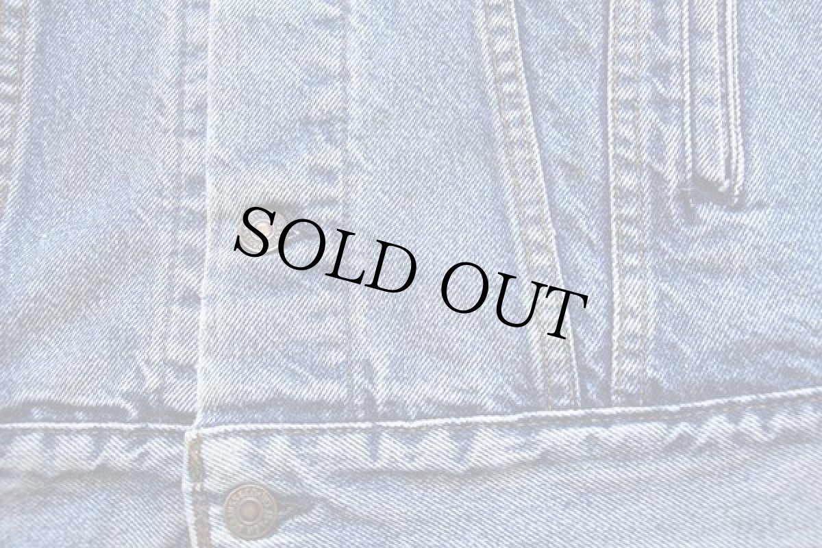 画像6: 80s USA製 Levi'sリーバイス 71506 カットオフ デニムベスト 4ポケット 46L (6)