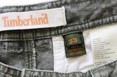 画像5: 00s トルコ製 Timberlandティンバーランド コットン カーゴ ショートパンツ モスグリーン 33★ショーツ (5)