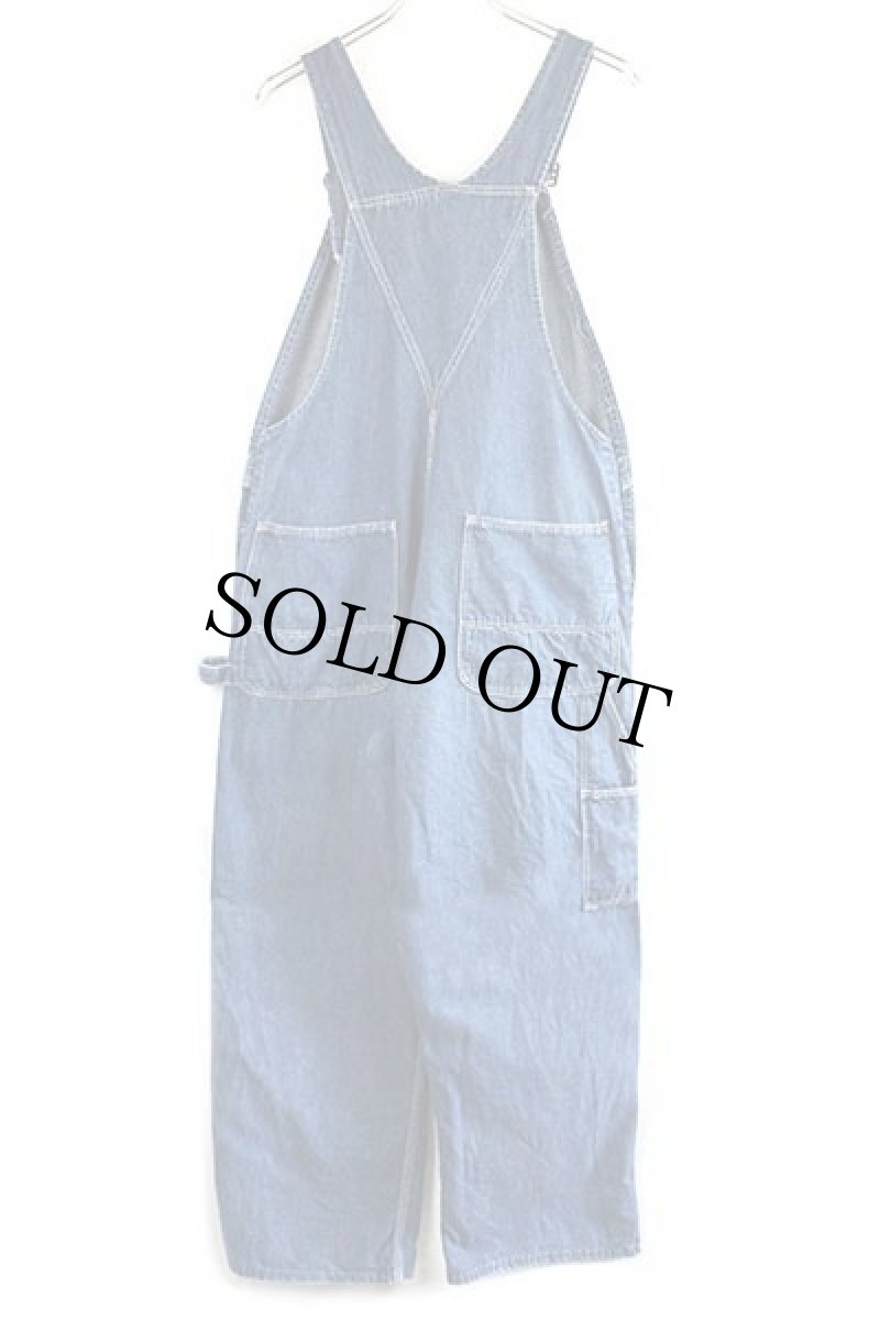 画像3: 70s JCPenney BIGMACビッグマック インディゴ デニム オーバーオール w37 (3)