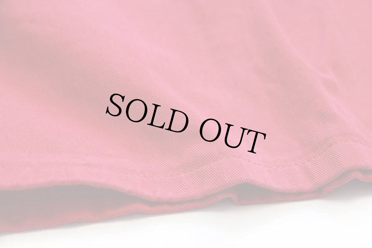 画像6: 80s USA製 ポロ ラルフローレン ツータック コットン チノ ショートパンツ 赤 36★ショーツ (6)