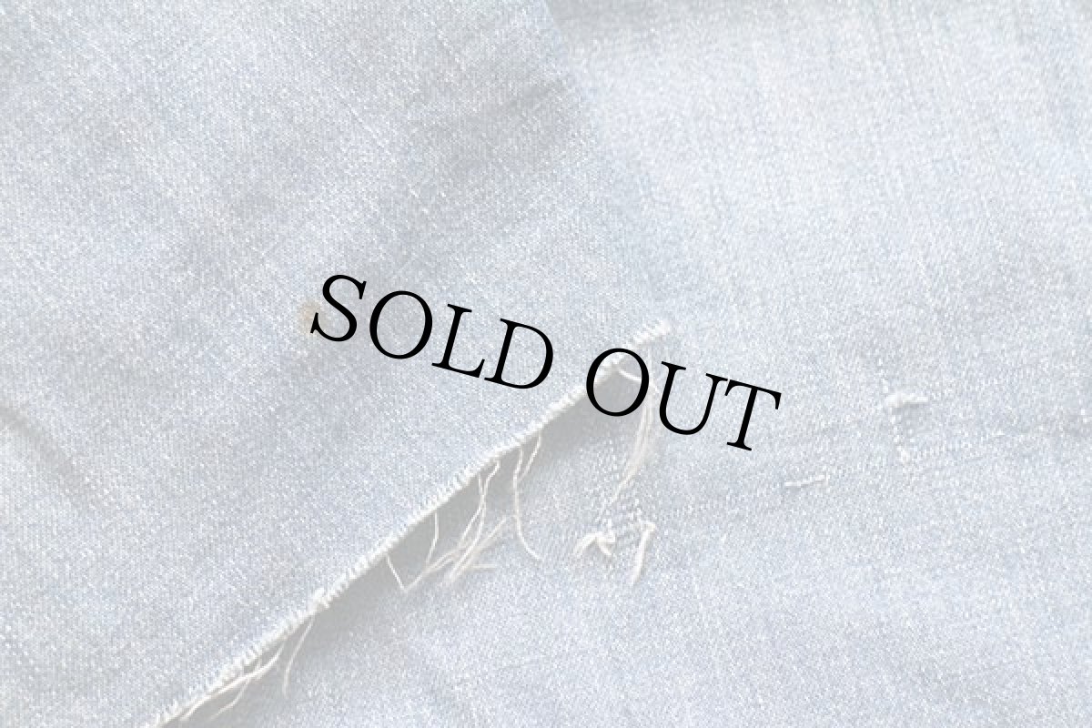 画像8: 60s ROUND HOUSEラウンドハウス カットオフ インディゴ デニム オーバーオール w42 (8)