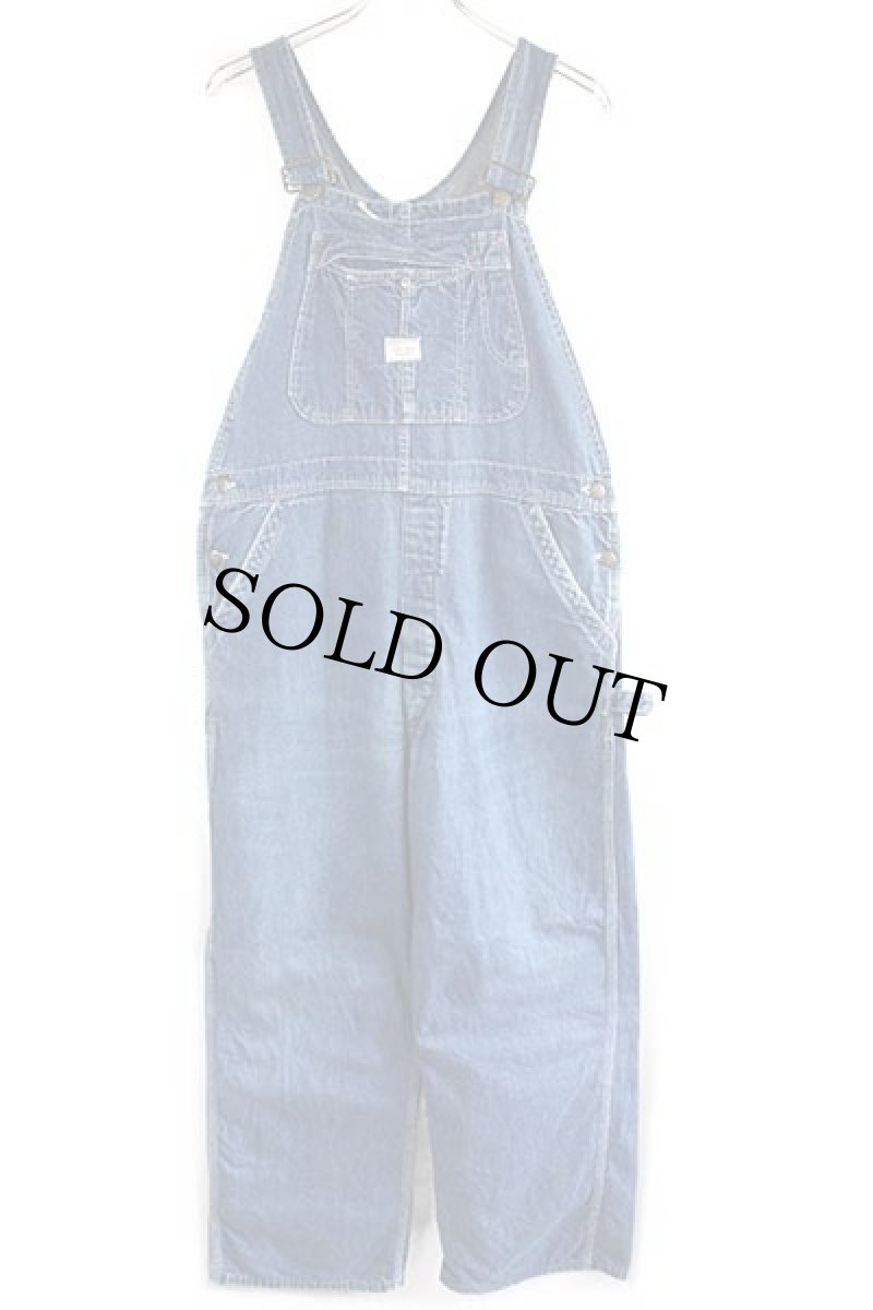 画像2: 70s JCPenney BIGMACビッグマック インディゴ デニム オーバーオール w37 (2)