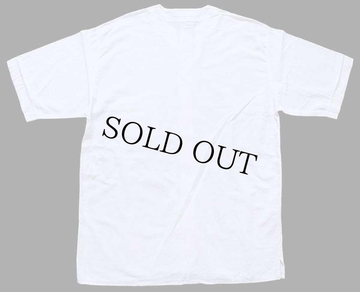 画像2: 80s イタリア製 STEFANEL ノーカラー 半袖 コットン×リネンシャツ 生成り L (2)