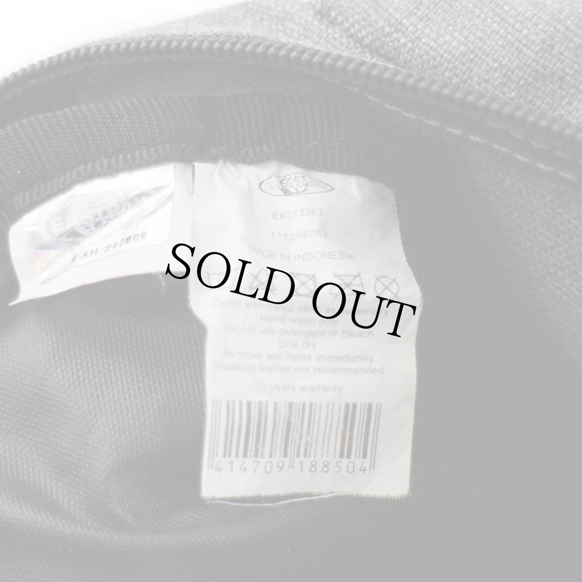 画像5: EASTPAKイーストパック ナイロン ウエストポーチ 杢グレー (5)