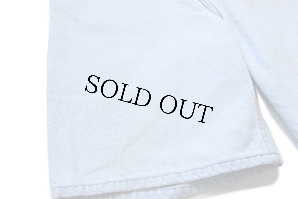 画像5: 90s USA製 Levi'sリーバイス 550 デニム ショートパンツ アイスブルー w34★25 ショーツ (5)