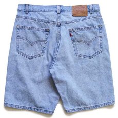 画像2: 00s メキシコ製 Levi'sリーバイス 505 デニム ショートパンツ w34★59 ショーツ (2)