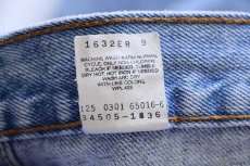 画像4: 00s メキシコ製 Levi'sリーバイス 505 デニム ショートパンツ w34★59 ショーツ (4)