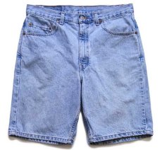 画像1: 00s メキシコ製 Levi'sリーバイス 505 デニム ショートパンツ w34★59 ショーツ (1)