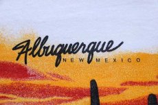 画像6: 90s Albuquerque NEW MEXICO San Segal サボテン 両面プリント アート コットンTシャツ 白 M (6)