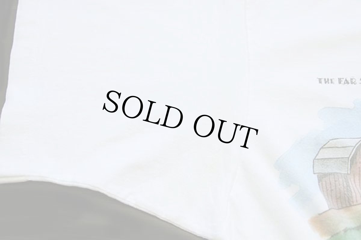 画像7: 80s USA製 THE FAR SIDE ''You're sick,Jessy!...Sick,sick,sick!'' 牛 イラスト コットンTシャツ 白 L (7)