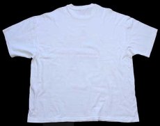 画像3: 00s Hanes AMERICA スター 星条旗柄 コットンTシャツ 白 XXL★特大 (3)