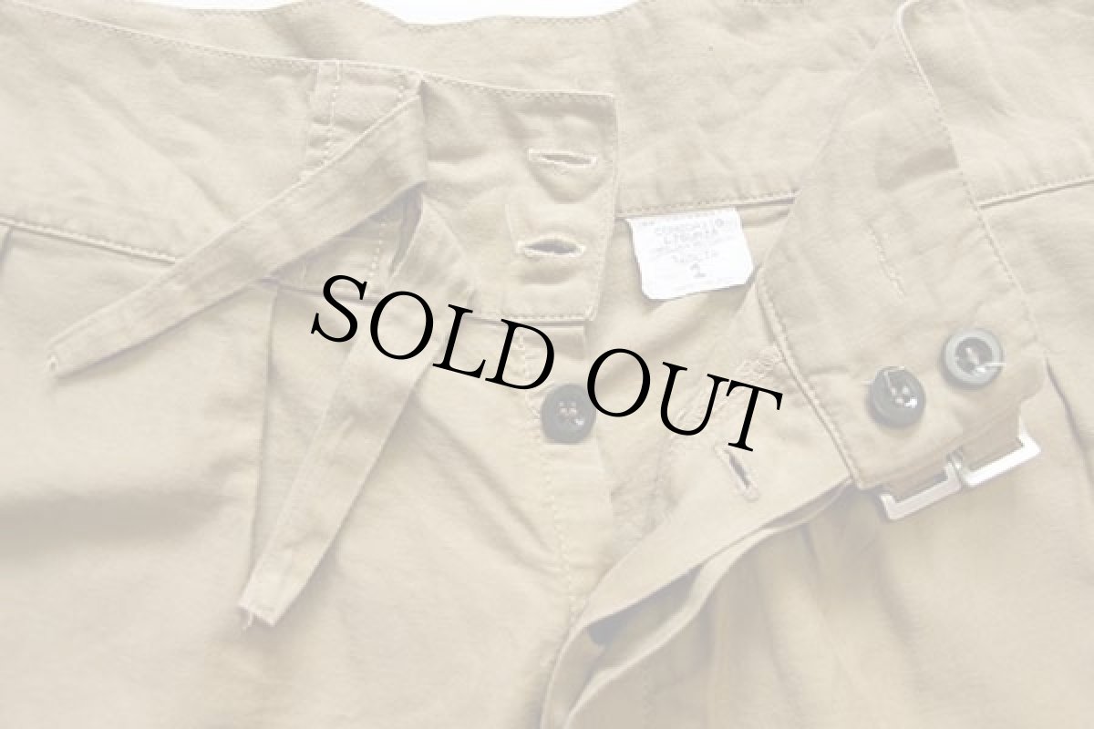 画像6: 90s イタリア軍 グルカショーツ ショートパンツ カーキ 1 (6)