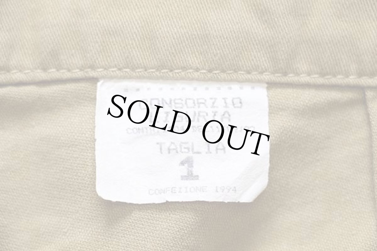 画像4: 90s イタリア軍 グルカショーツ ショートパンツ カーキ 1 (4)