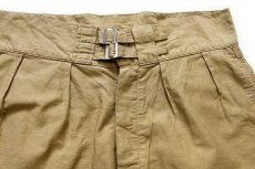 画像5: 90s イタリア軍 グルカショーツ ショートパンツ カーキ 1 (5)