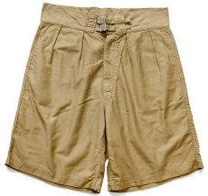 画像1: 90s イタリア軍 グルカショーツ ショートパンツ カーキ 1 (1)